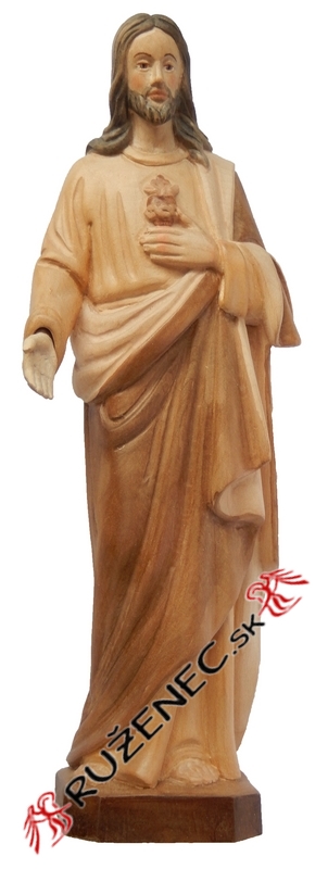 Fafaragás - Jézus szíve szobor - 25cm
