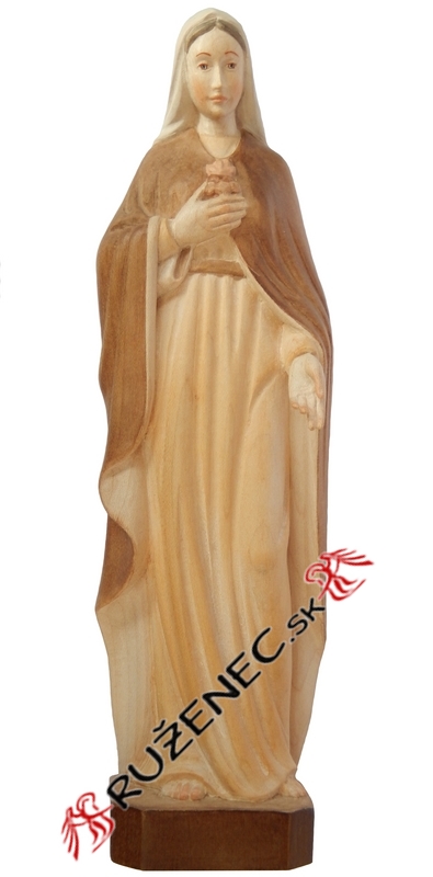 Fafaragás - Mária szíve szobor - 25cm