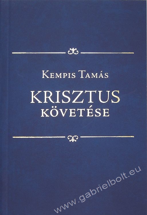 Krisztus kvetse - Kempis Tams