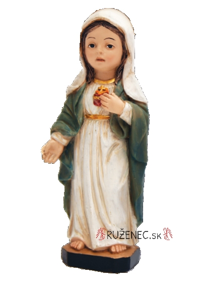 Mária szíve szobrocska - 11cm