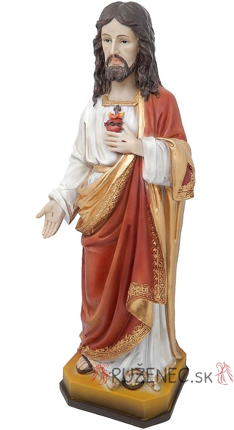 Jzus szve szobor - 39 cm