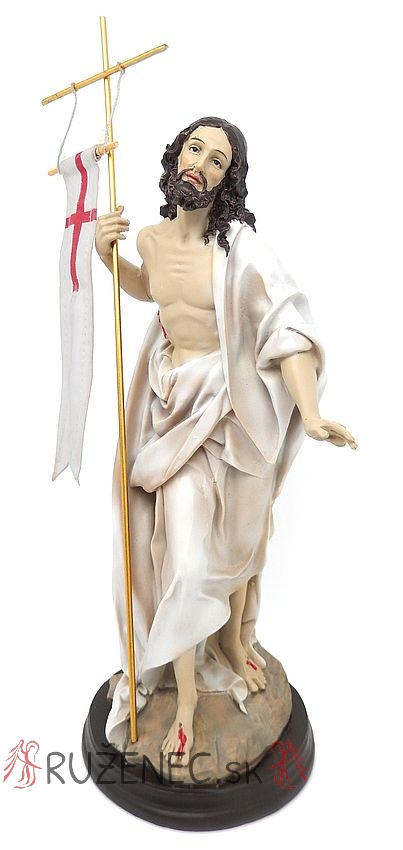 Feltámadt Jézus szobor - 28 cm