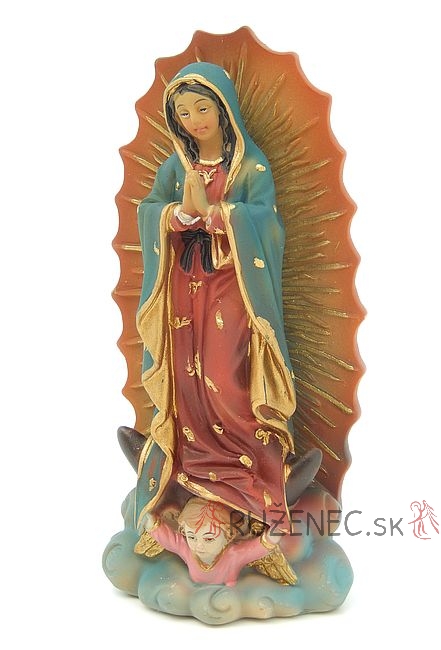 Guadalupe-i Szűzanya szobrocska - 12,5 cm