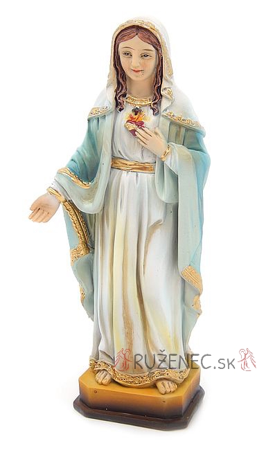 Mária szíve szobrocska - 12,5 cm
