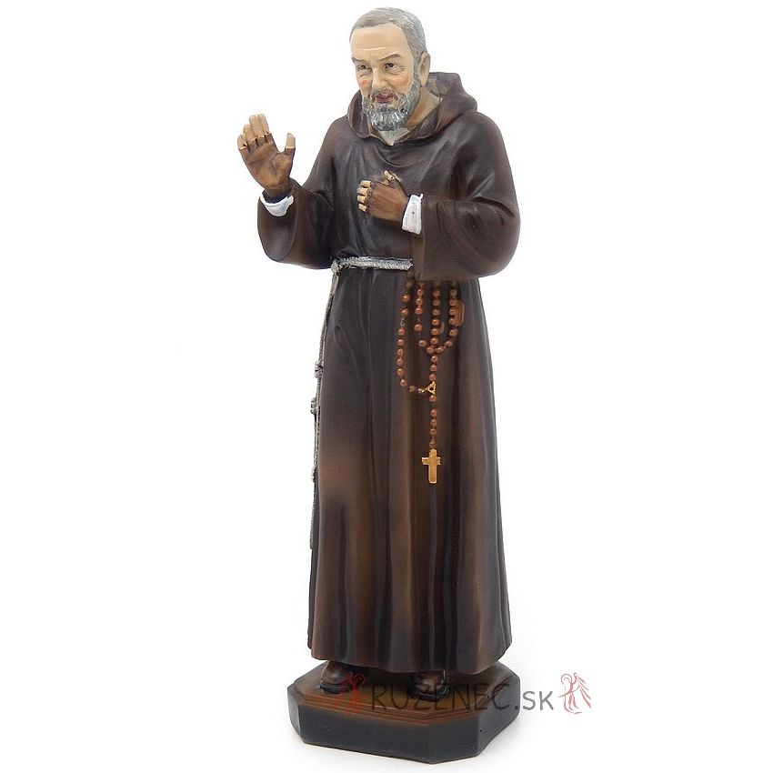 Szent Pio atya szobor - 20 cm