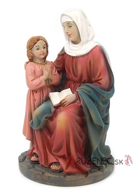Szent  Anna szobrocska - 12,5 cm