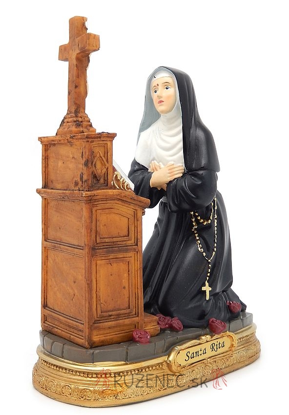 Szent Rita szobor - 17 cm