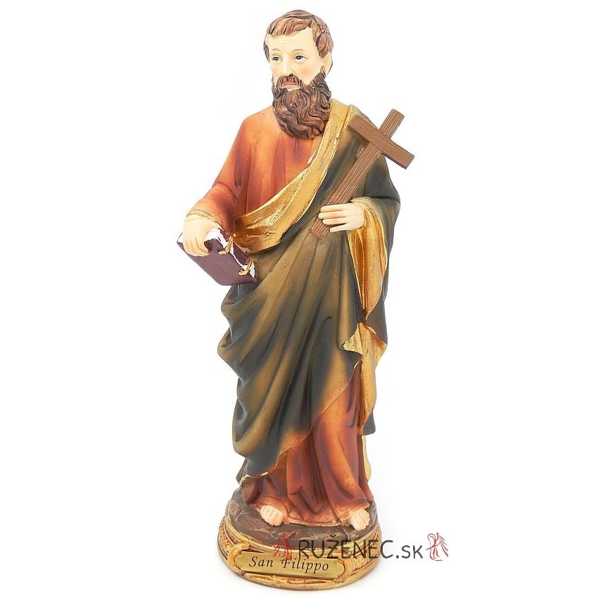 Szent Flp apostol szobor - 20 cm
