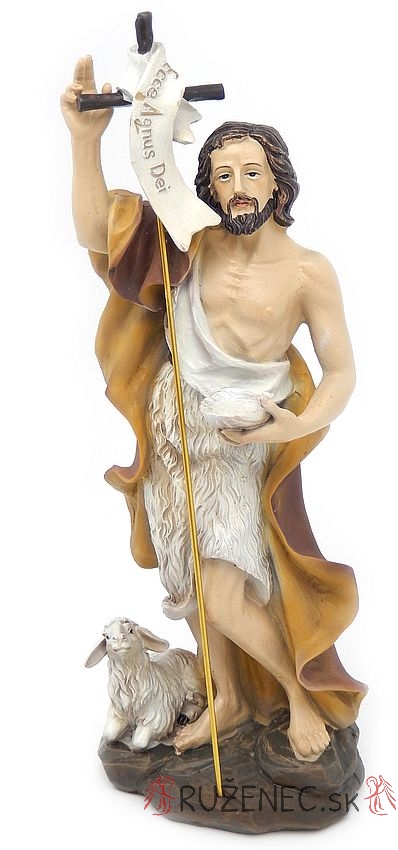 Keresztel Szent Jnos szobor - 20 cm