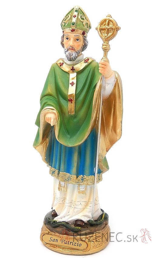Szent Patrik szobor - 20 cm